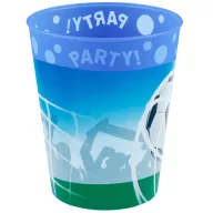   Nogometni motiv Soccer Fans micro premium set plastičnih čaša, 4 komada, 250 ml