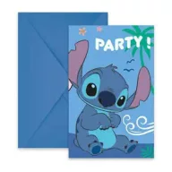   Disney Lilo i Stitch Angel party pozivnica, paket od 6 kom FSC