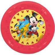   Disney Mickey Jump Into Fun set od 4 micro premium plastičnih plitkih tanjura, 21 cm