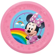   Disney Minnie Makes Me Smile mikro premium plastični plitki tanjur set od 4 komada, 21 cm