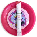 Disney Minnie Makes Me Smile mikro premium plastični plitki tanjur set od 4 komada, 21 cm