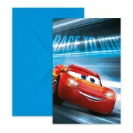 Disney Auti Victory Is Mine party pozivnica 6 kom FSC