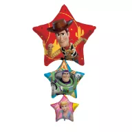 Disney Ratovi igračaka Stars folijski balon 64x119 cm