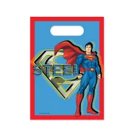 Superman Krypton plastične poklon vrećice, set od 6 komada