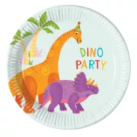 Dinosaurusi Party papirnati tanjur 8 komadni set 20 cm FSC