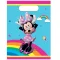 Disney Minnie Makes Me Smile vrećica za poklone od plastike, set od 6 vrećica