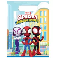   Spider-Man Spidey plastična poklon vrećica, set 6 poklon vrećica
