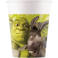 Shrek Adventure papirnata čaša set 8 komada 200 ml FSC