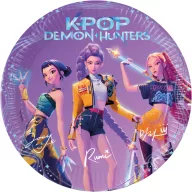 K-Pop Demon Hunters Honmoon papirnati tanjur 8 kom 23 cm FSC