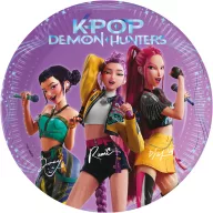   K-Pop Demon Hunters Honmoon papirnati tanjur, 8 kom, 20 cm FSC