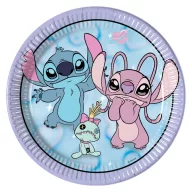   Disney Lilo i Stitch Angel Cute papirnati tanjur 8 kom. 23 cm FSC
