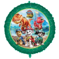 Psići u ophodnji Dino Movie folijski balon 46 cm