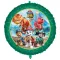 Psići u ophodnji Dino Movie folijski balon 46 cm