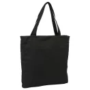K-Pop Demon Hunters Black platnena torba preko ramena s patent zatvaračem, torba za kupovinu 38 cm