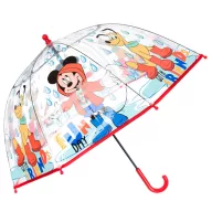 Disney Mickey Fun Day dječji prozirni kišobran Ø72 cm