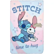   Disney Lilo i Stitch Time to Hug polarni pokrivač 100x150 cm