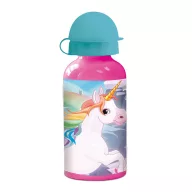 Jednorog Rainbow aluminijska boca s čepom za piće 400 ml