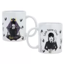 Wednesday Nevermore porculanska šalica 325 ml (11 oz) u poklon kutiji